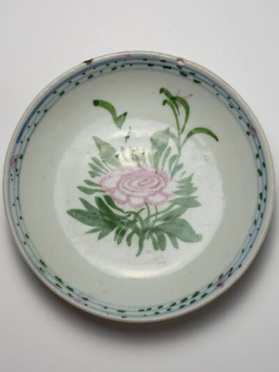 Antique Chinese Blue and White Plate