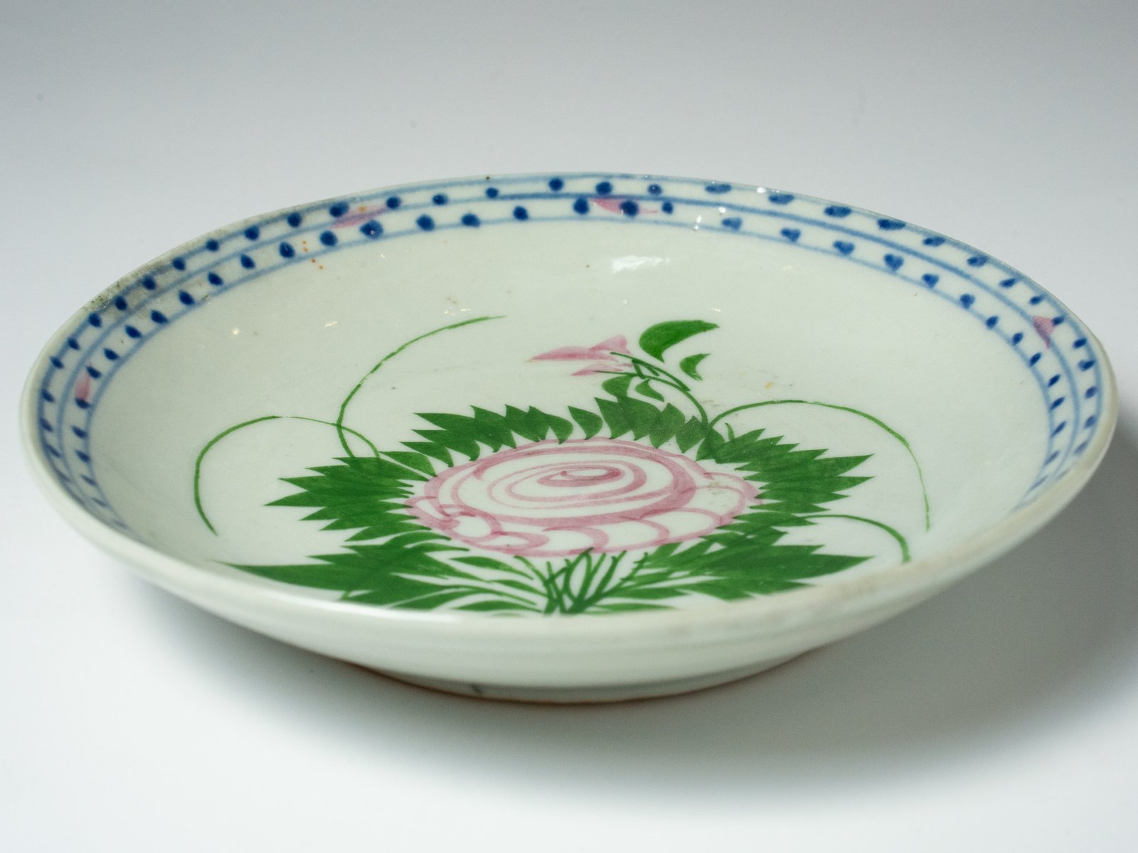 Antique Chinese Hand Painted Porcelain Bowl - Image 2