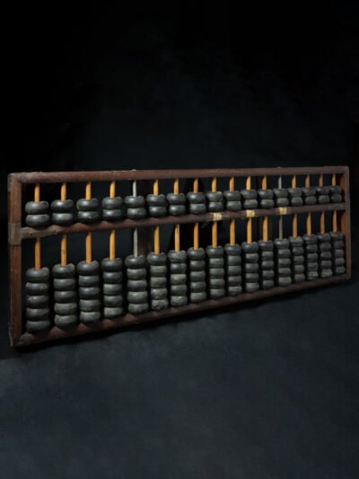 Qing Dynasty Arithmetic Artifact with Wood and Metal