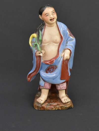 Vintage Chinese Ceramic Figurine 240mm Tall