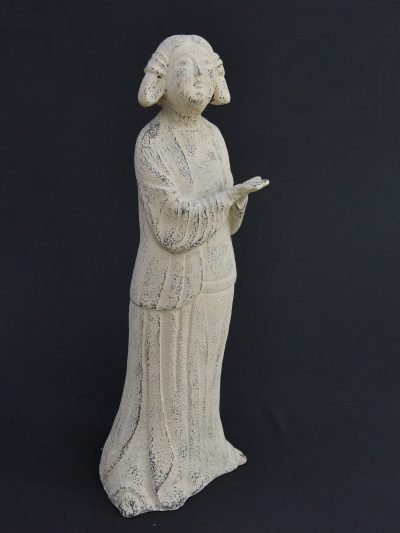 Tang Dynasty Style Chinese Clay Figurine - 仕女 Lady - 1990s