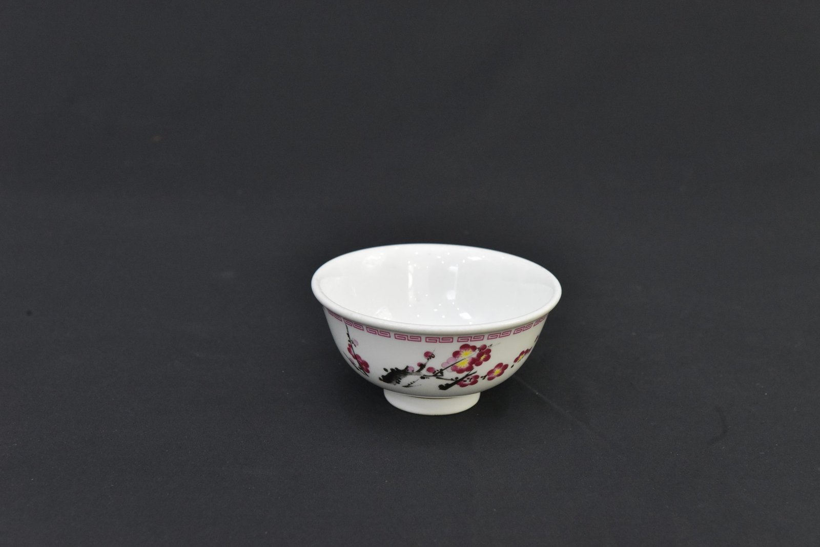Porcelain Bowl with Floral Design