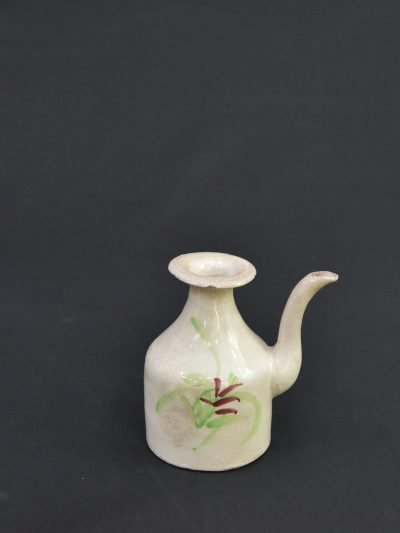 Vintage 1970s Ceramic Oil or Vinegar Dispenser with Spout