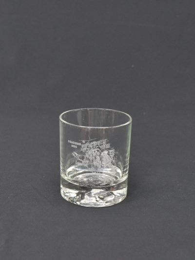 Vintage 1970s Limited Edition Crystal Whisky Glass